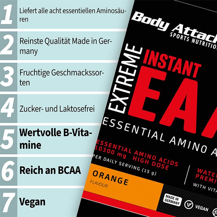 Body Attack Extreme Instant EAA - 500g