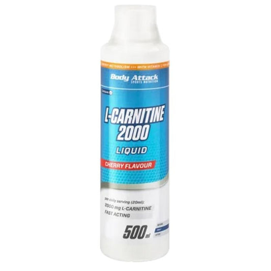 Body Attack L-Carnitine Liquid 2000, 500ml Orange