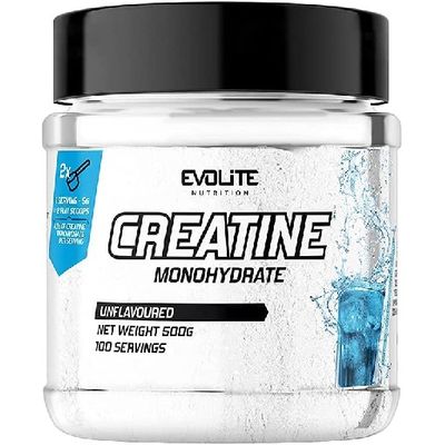 Evolite Nutrition - Creatine Monohydrate unflavoured (GESCHMACKSNEUTRAL) 500g