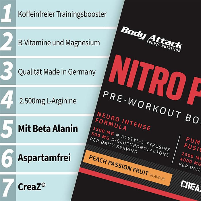 Body Attack Nitro Pump 3.0 - 400g