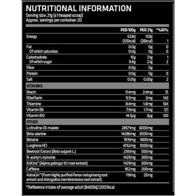 USN 3XT Pump Booster - 420g