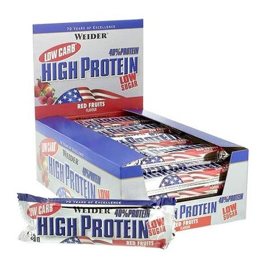 Weider Low Carb High Protein Riegel 24x50g